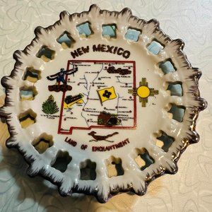 Vintage  New Mexico collectable plate